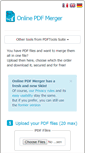 Mobile Screenshot of pdfmerger.org